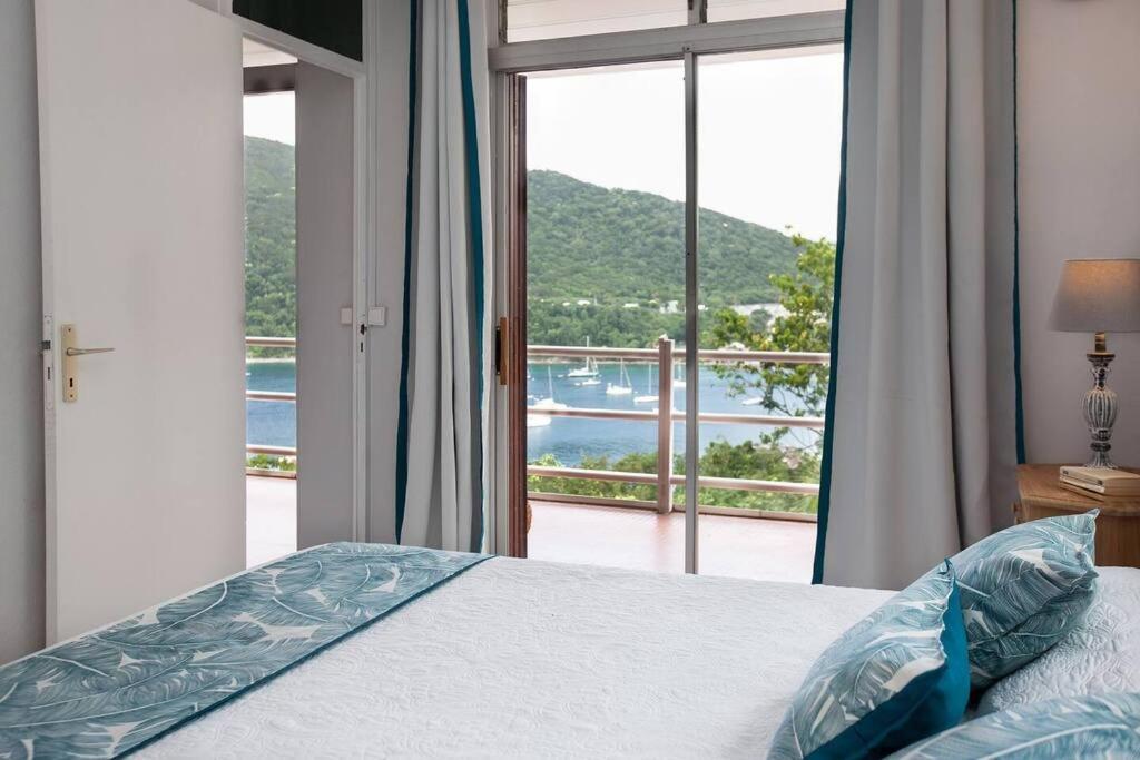 Villa "The Pretty Mermaid", Pool And Stunning Views 5 Min From Beach Deshaies Exterior foto