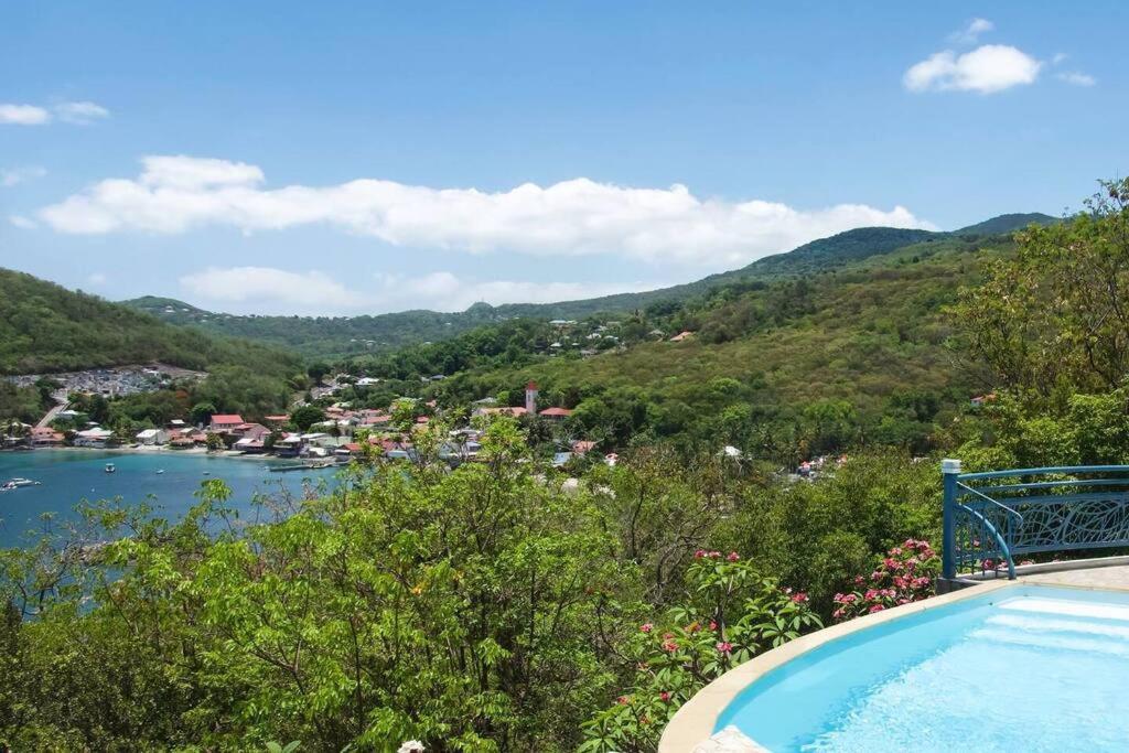 Villa "The Pretty Mermaid", Pool And Stunning Views 5 Min From Beach Deshaies Exterior foto